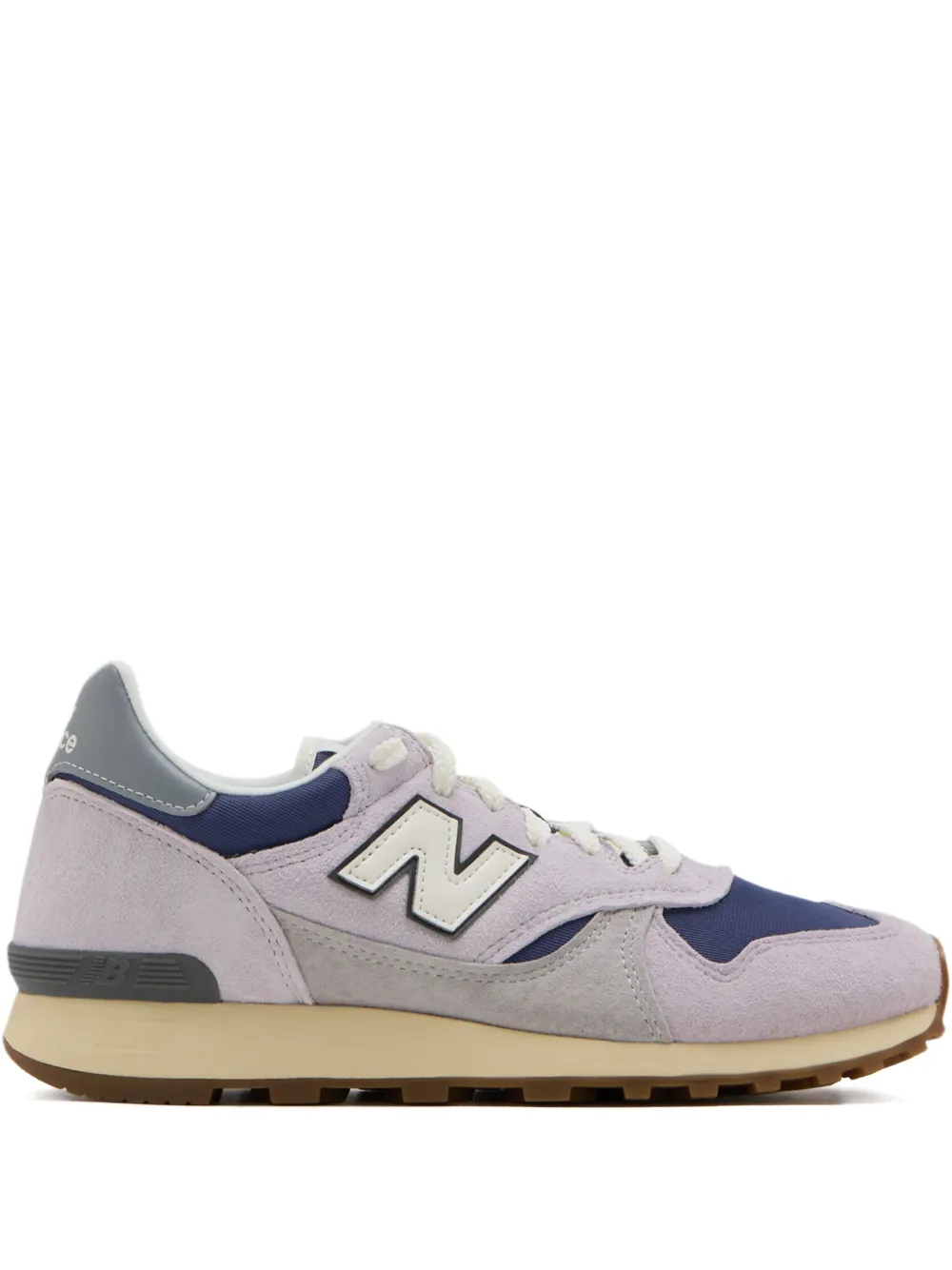 New Balance 475 suede sneakers Purple