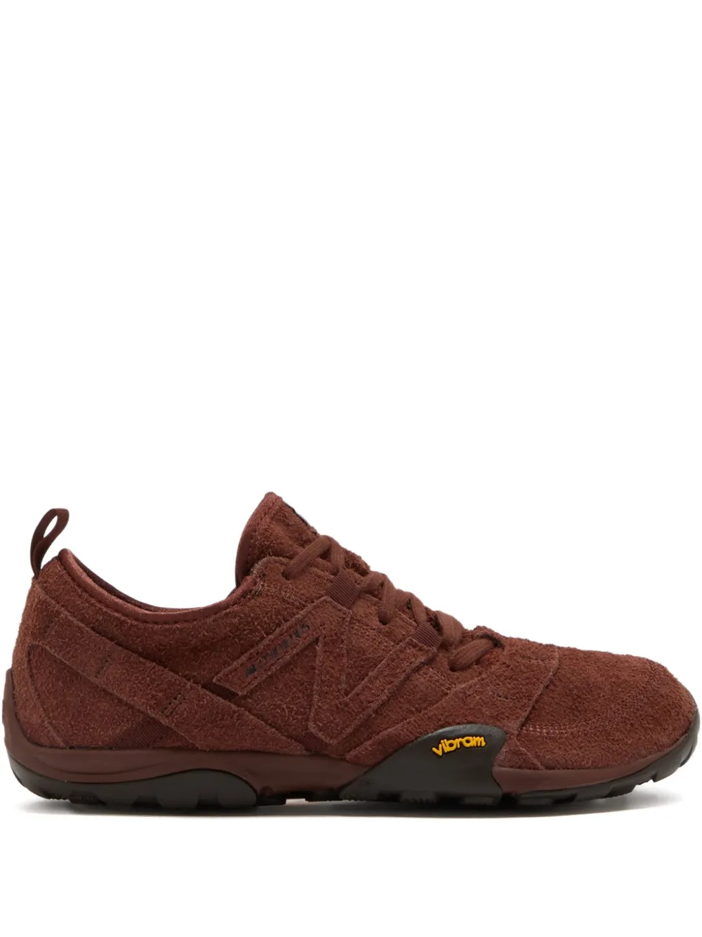 New Balance Mt10 Suede Lace-up Sneakers In Red