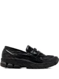 New Balance crocodile-effect slip-on sneakers - Black (001)