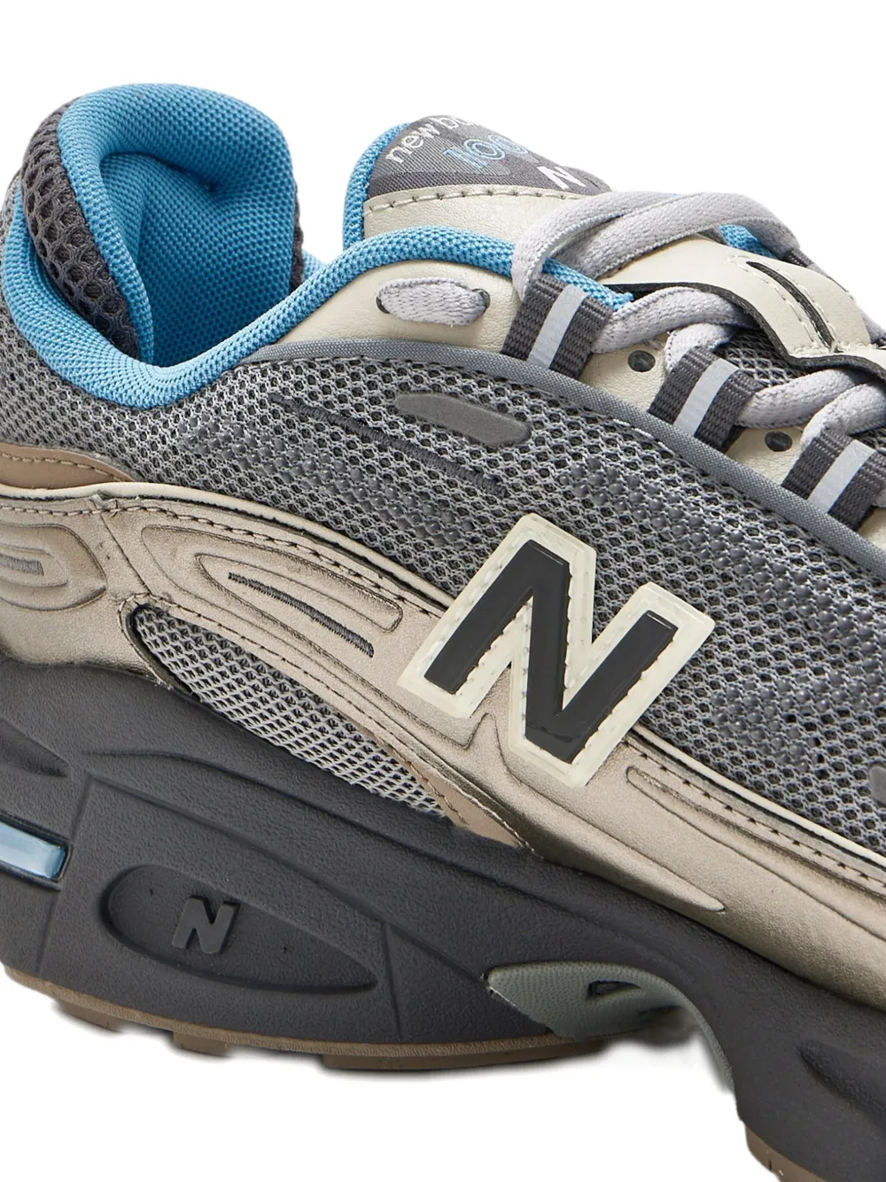 New Balance 1000 metallic-mesh sneakers Blue