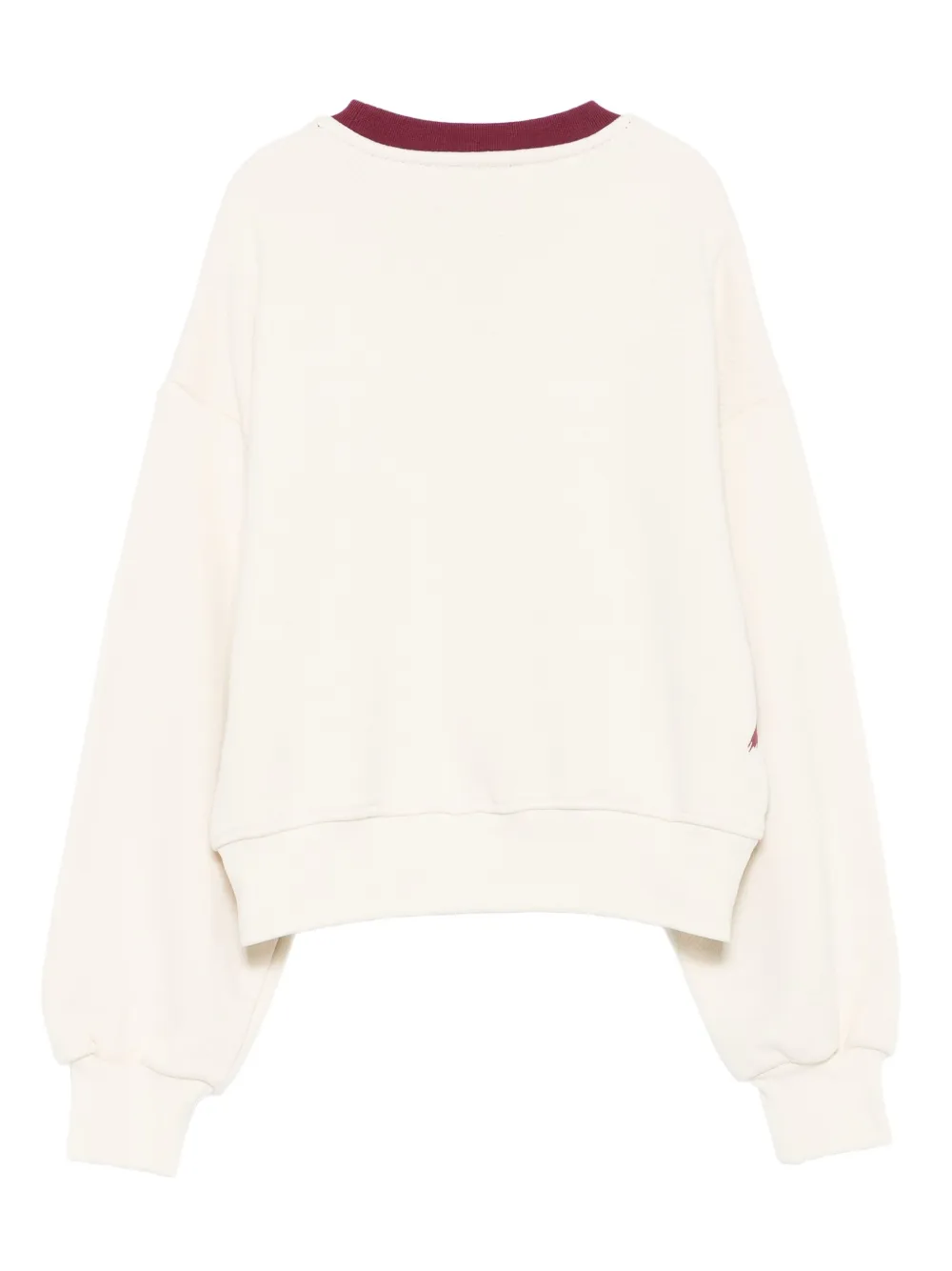 MSGM Kids Sweater met logoprint Beige