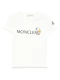 Moncler Enfant logo-print short-sleeved T-shirt - 034 WHITE