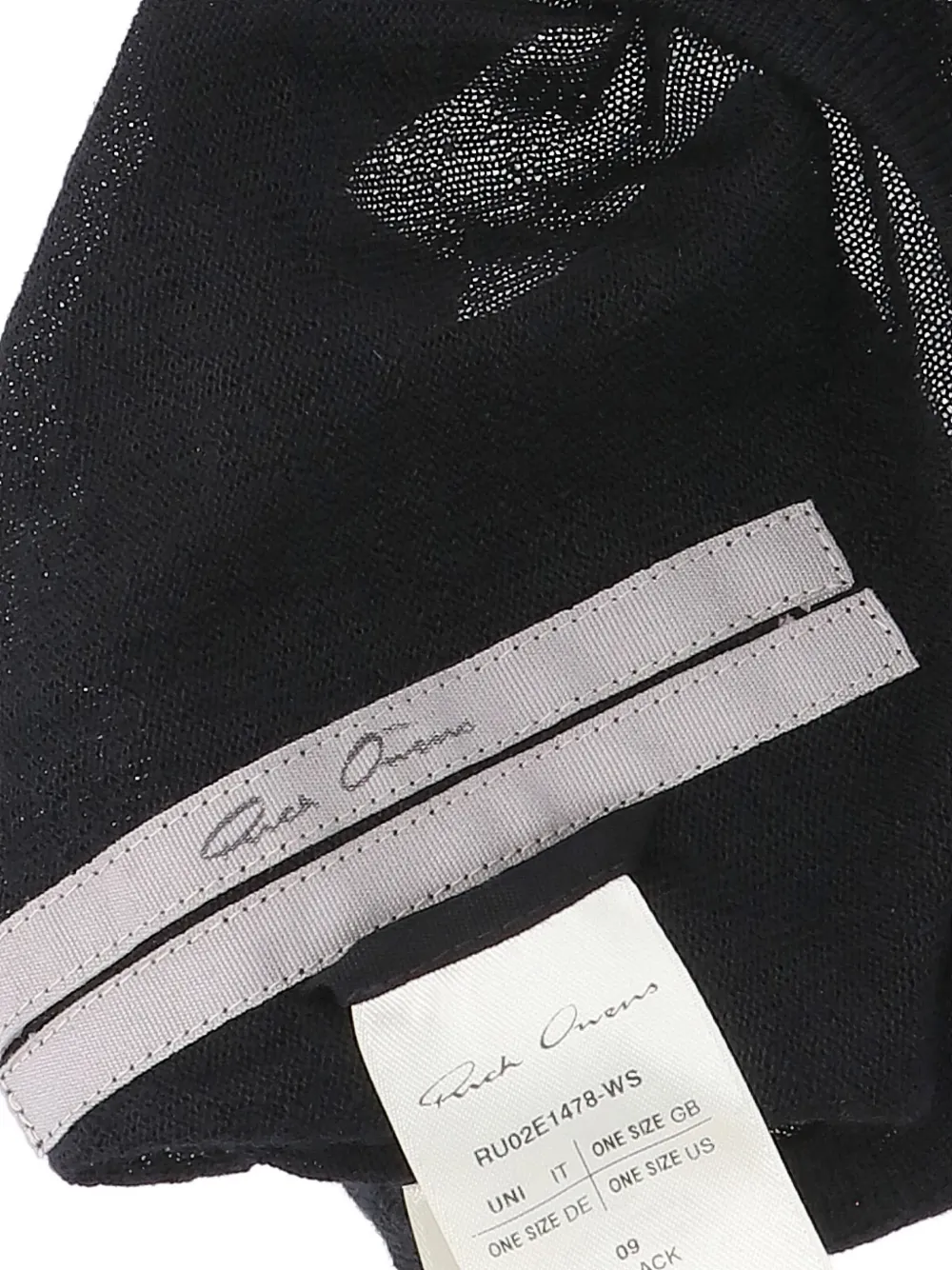Rick Owens skull cashmere balaclava | Image 2
