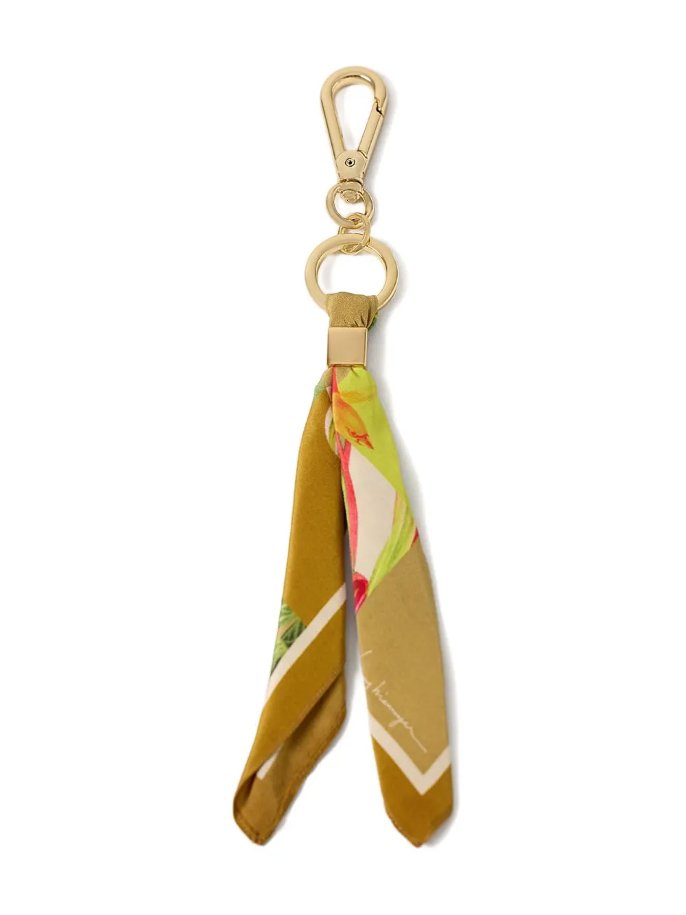 Lenny Niemeyer Chaveiro de lenço em seda | Neutro | Image 1