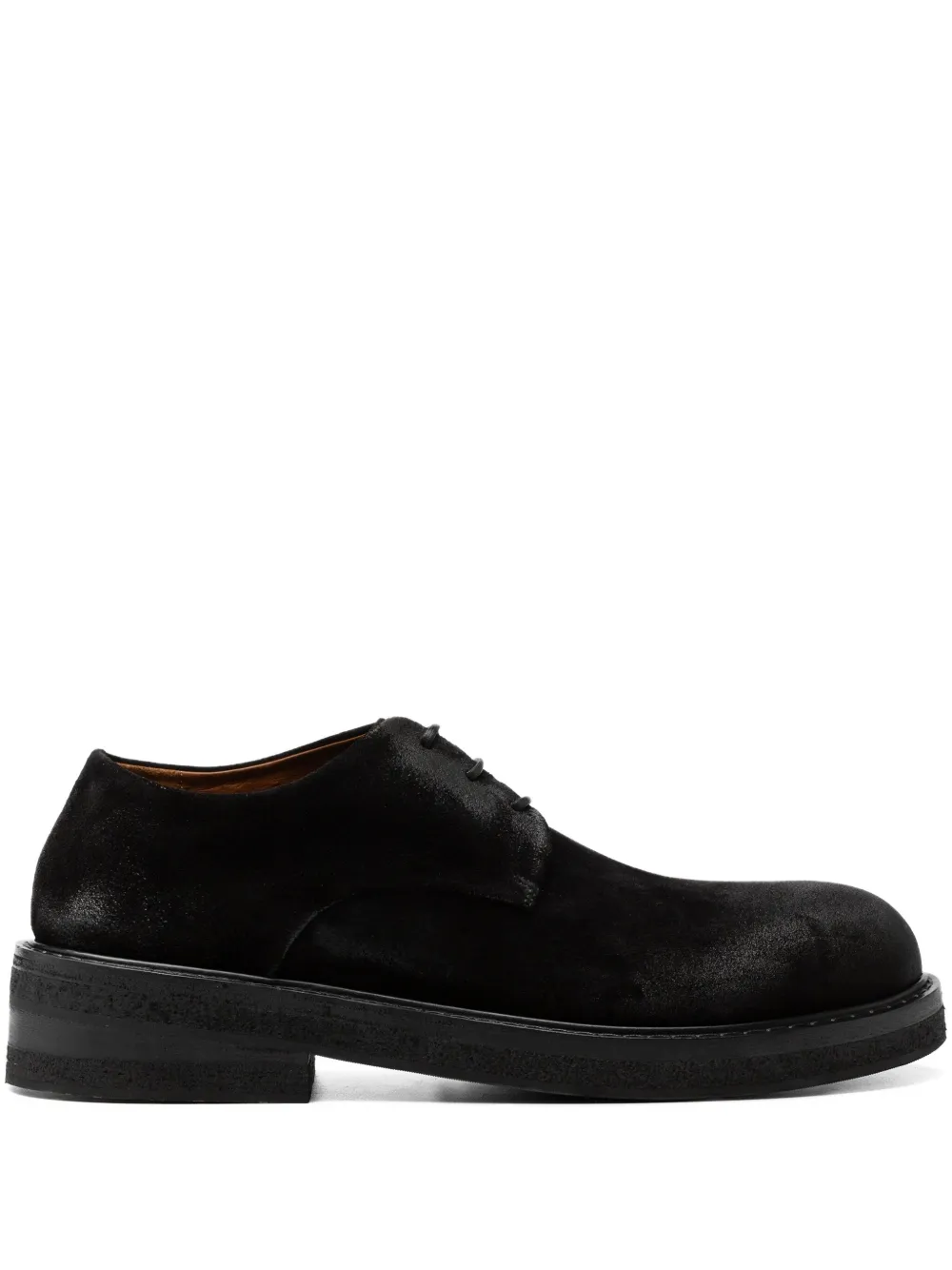 Marsèll Parrucca suède derby veterschoenen Zwart