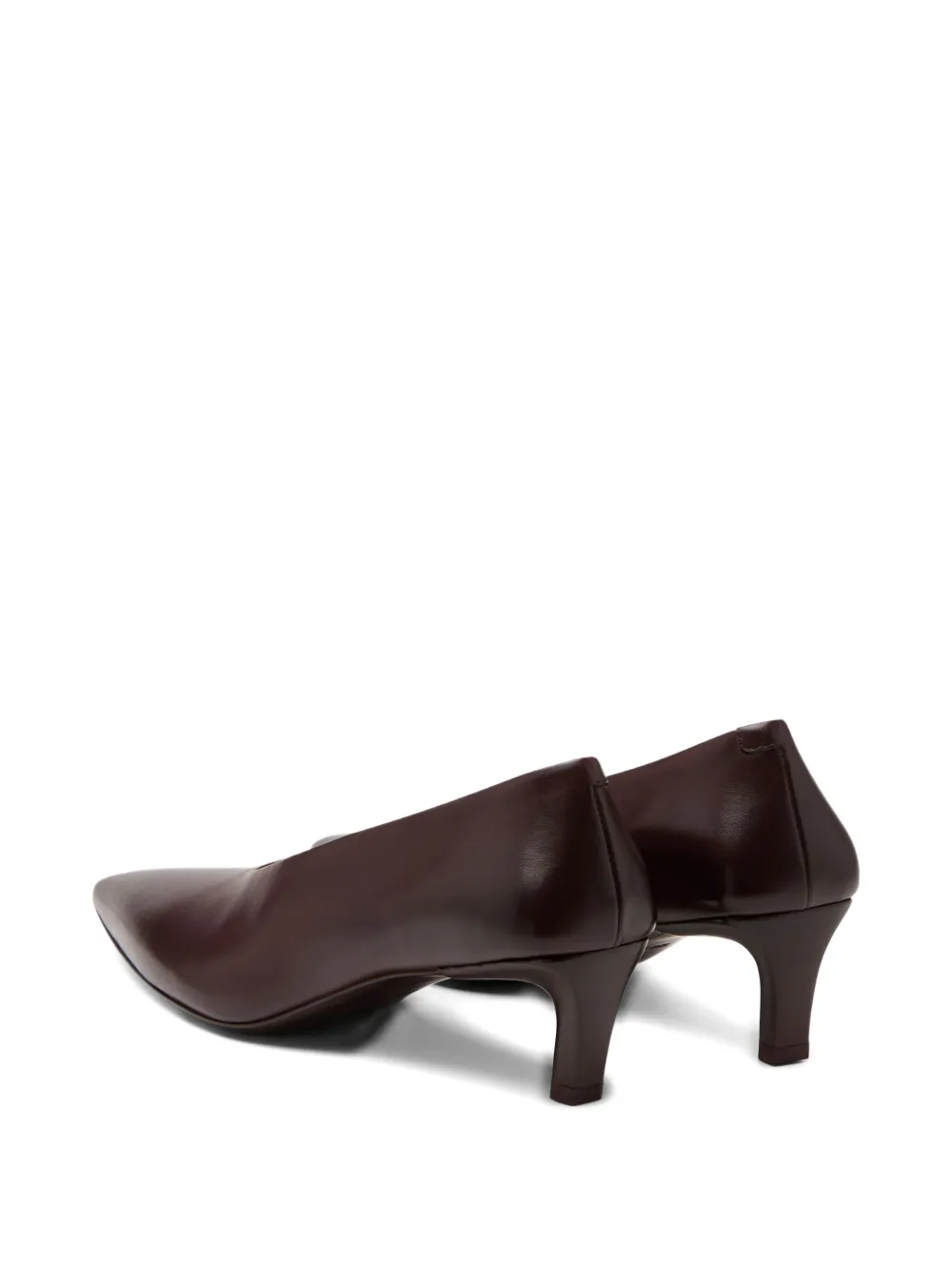Marsèll Aculeo pointed-toe leather pumps Brown