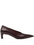 Marsèll Aculeo pointed-toe leather pumps - Brown