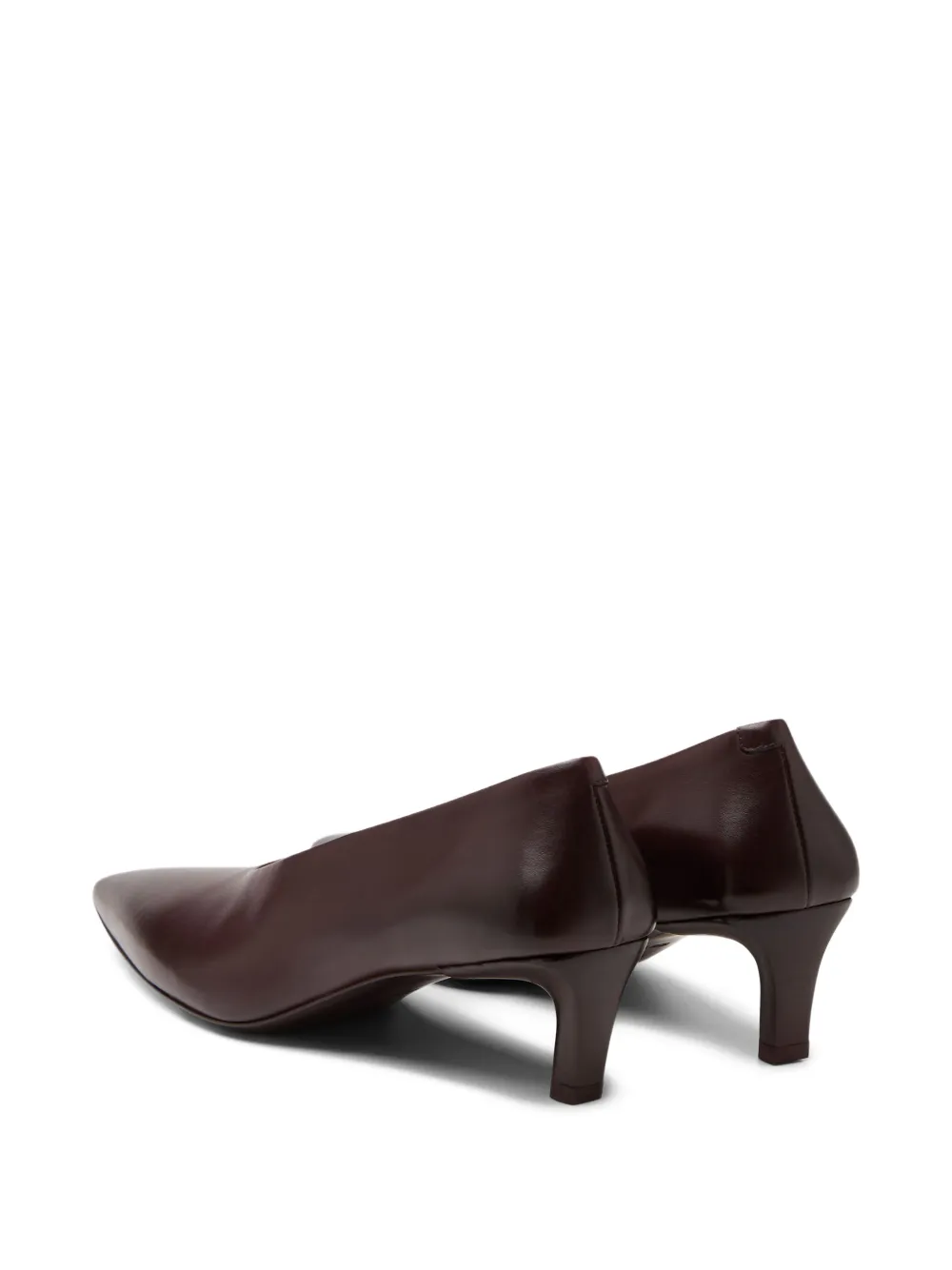 Marsèll Aculeo pointed-toe leather pumps Brown
