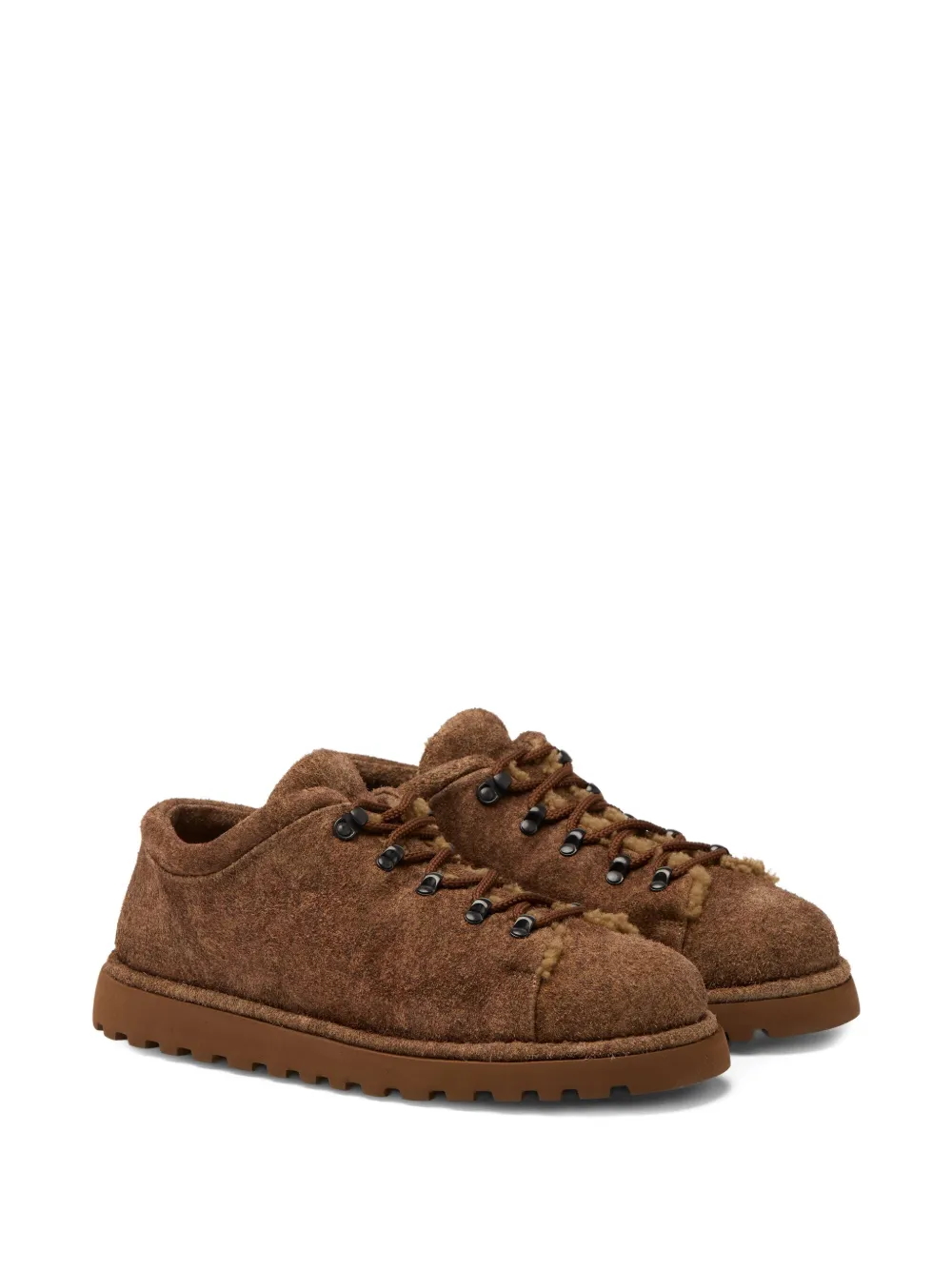 Marsèll Pallottola Crepping Derby Shoes In Brown
