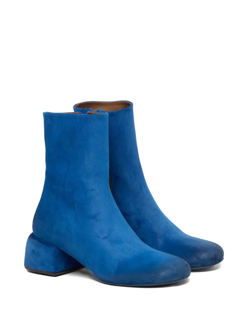 Marsèll Basata suede boots Blue