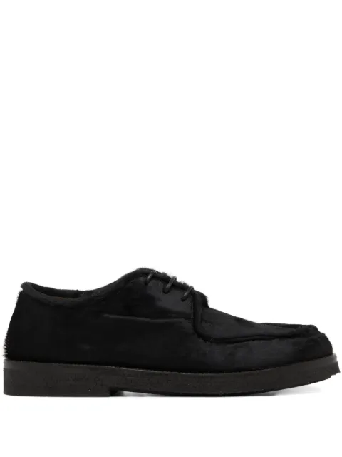 Marsèll Moccar calf hair Derby shoes