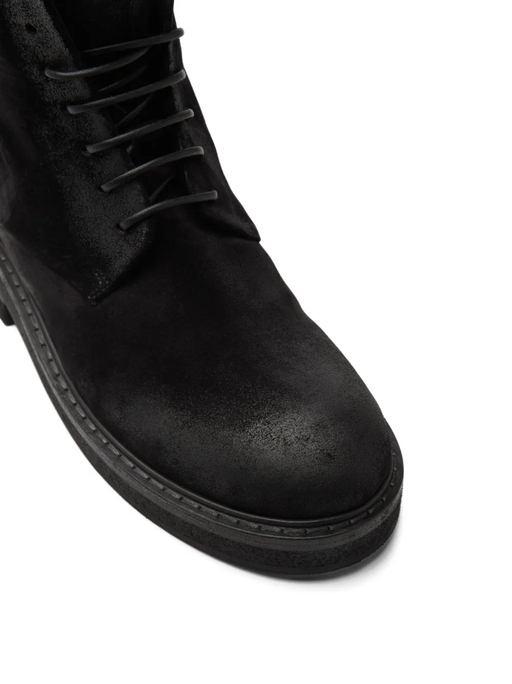 Marsèll Parrucca lace-up zip boots Black