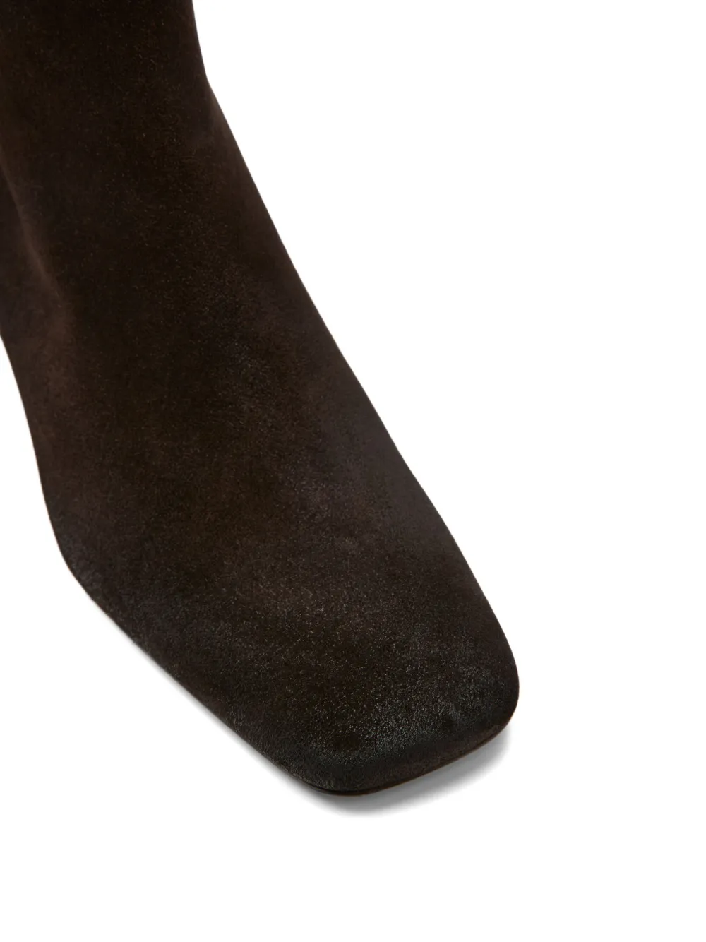 Marsèll Spazzola kitten-heel square-toe boots Brown