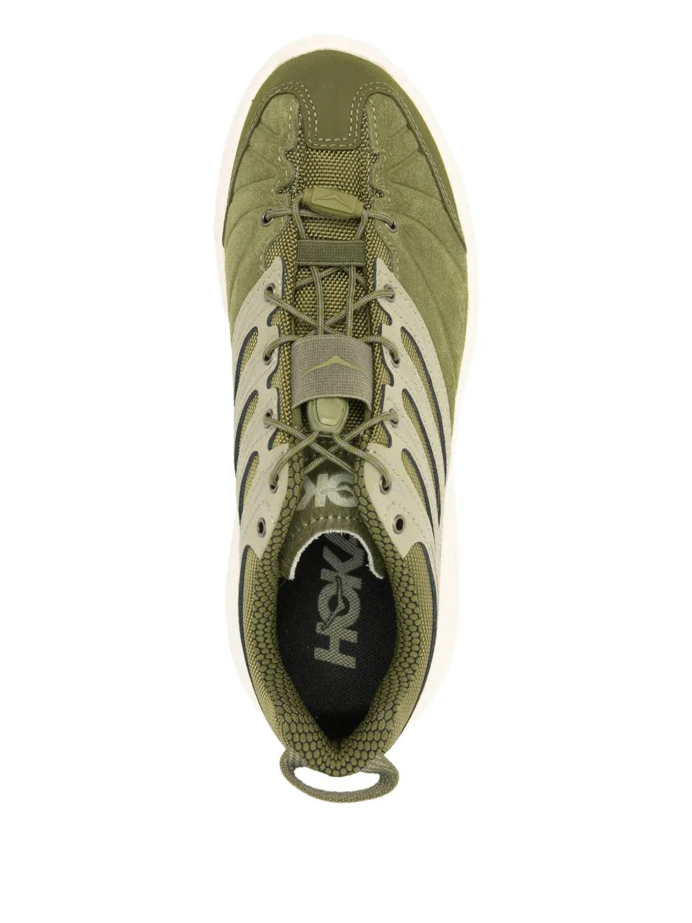 HOKA lace-up sneakers Groen