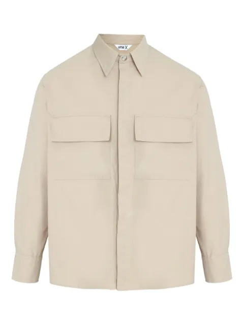 Uma | Raquel Blay patch-pocket shirt jacket
