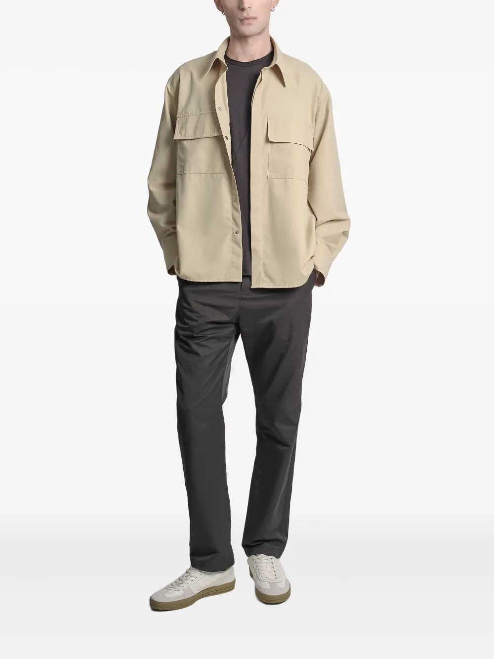 Uma | Raquel Blay patch-pocket shirt jacket | Shirt Jackets | Image 2
