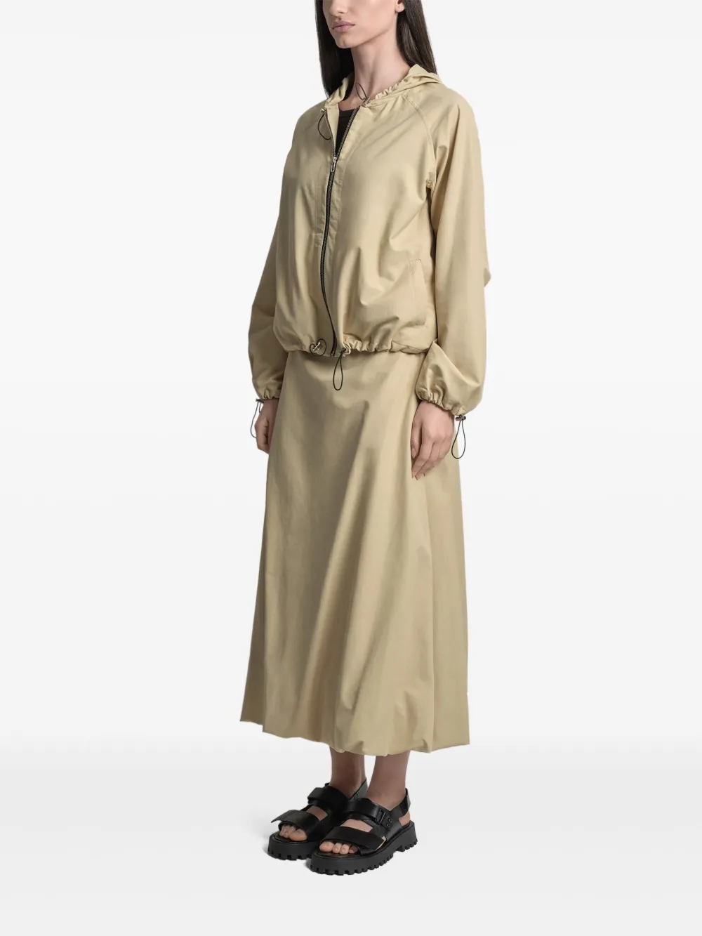 Uma | Raquel Davidowicz Jack met capuchon Beige