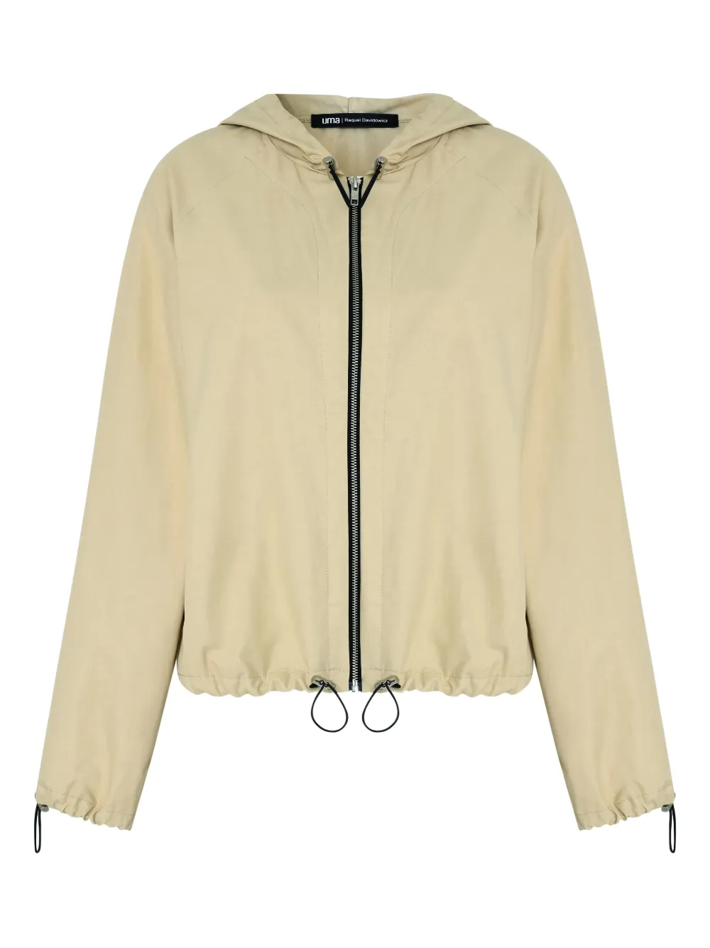 Uma | Raquel Davidowicz drawstring hooded jacket Beige