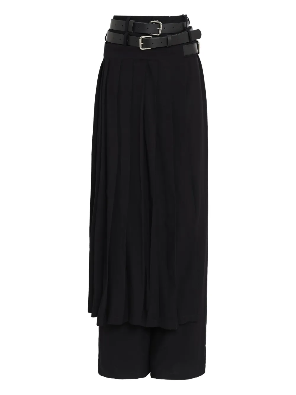 Uma | Raquel Davidowicz Straight broek met vlak Zwart