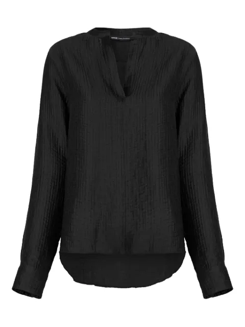 Uma | Raquel Blay textured V-neck top