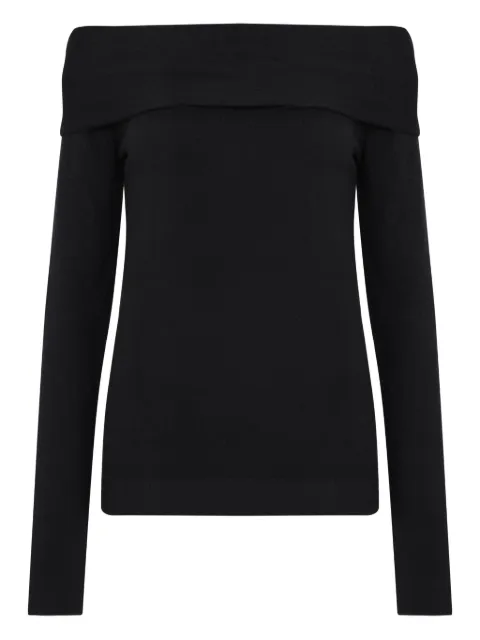 Uma | Raquel Davidowicz ribbed off-shoulder sweater 