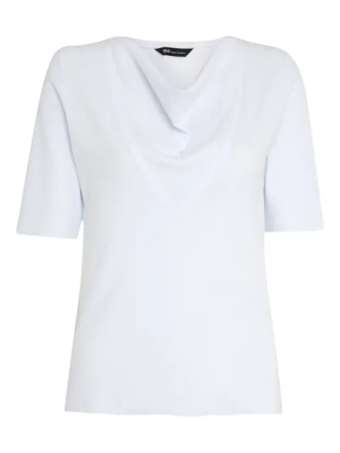 Uma | Raquel Blay cowl-neck ribbed top