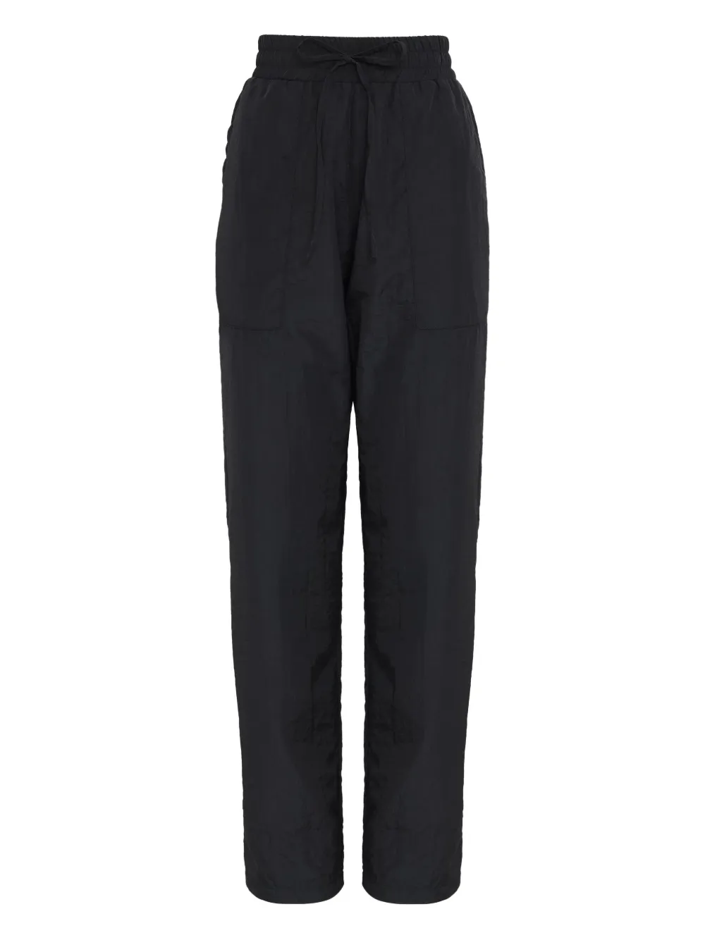 Uma Raquel Davidowicz Elastic-waist Patch-pocket Trousers In Gray