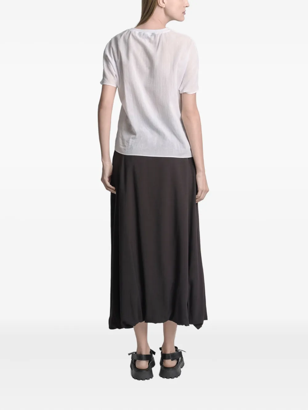 Uma Raquel Davidowicz Short-sleeve Top In White