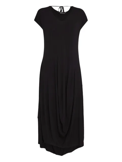 Uma | Raquel Blay Laptop draped V-neck midi dress