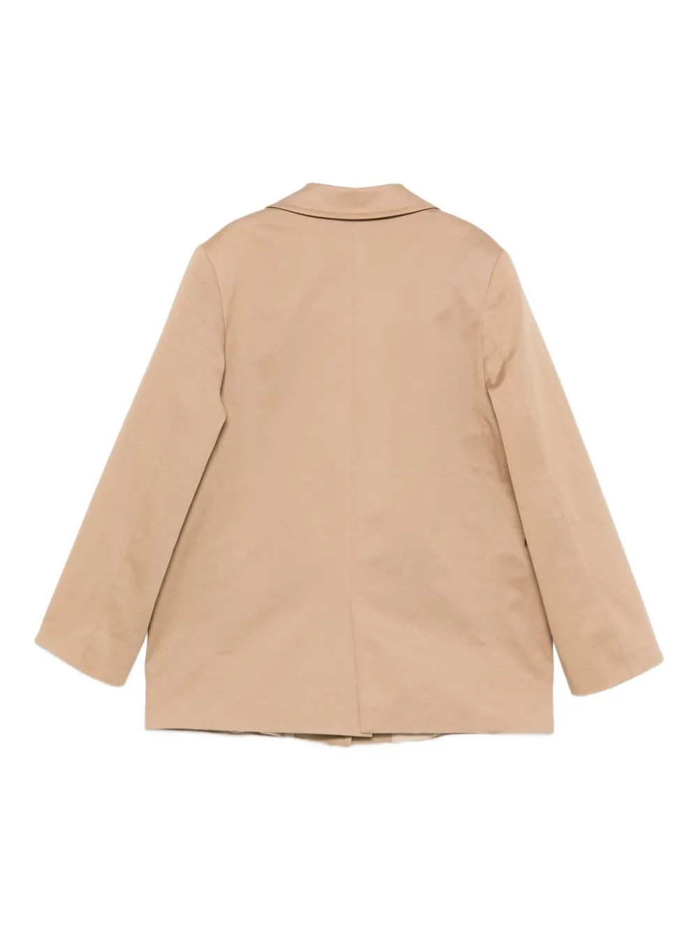 MSGM Kids Blazer met logo Beige
