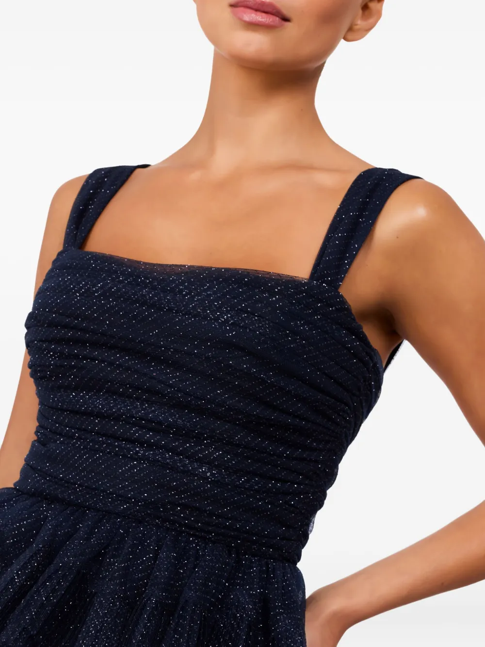 Jenny Packham Fall From Grace mini-jurk Blauw