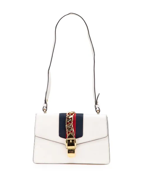 Gucci Pre-Owned bolsa satchel de piel Sylvie pequeña 2000-2015