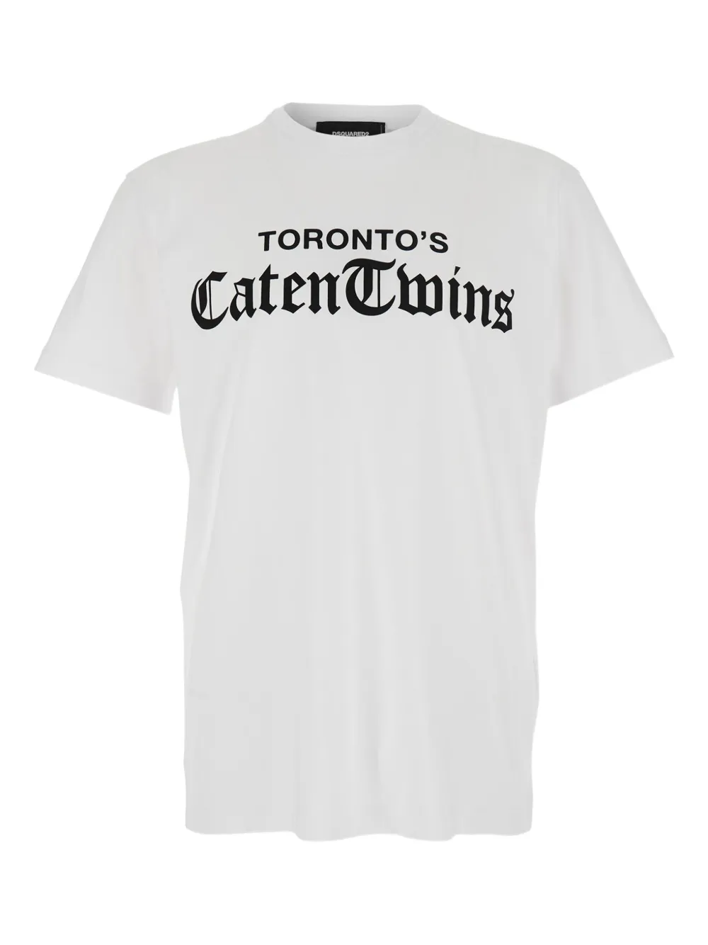 DSQUARED2 logo-print T-shirt Wit