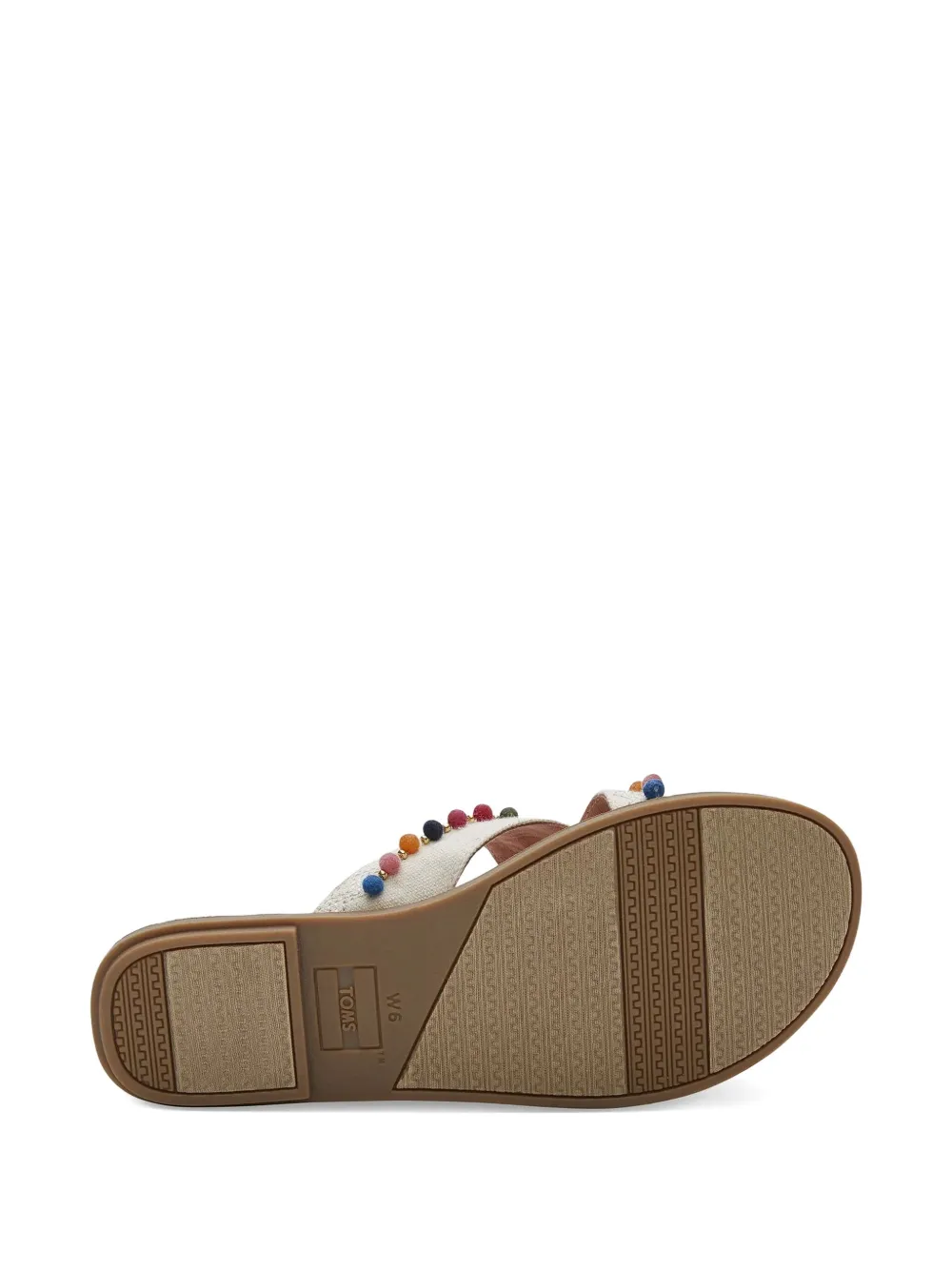 Toms Viv pom-pom sandals White