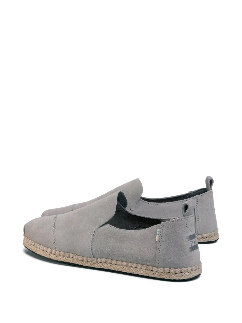 Toms Deconstructed Alparg "Grey" suede espadrilles | Low-Tops | Image 2