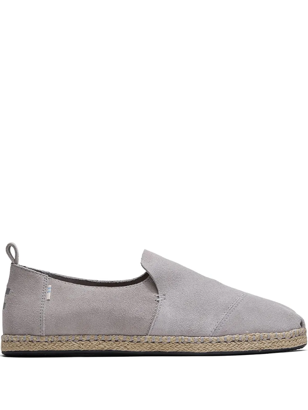 Toms Deconstructed Alparg "Grey" suede espadrilles | Grey | Image 1