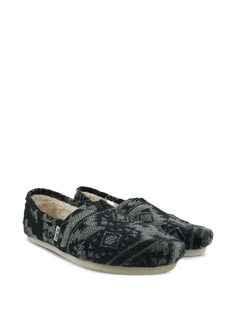 Toms Alpargata Black loafers - Zwart