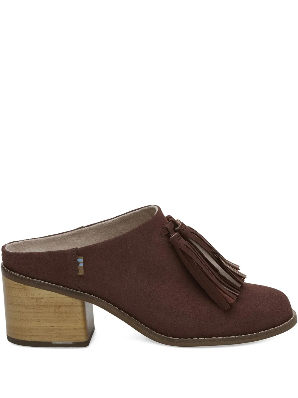 Toms Leila "brown" block-heel mules | Brown | Image 1