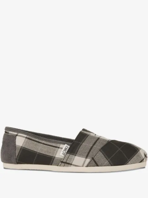 Toms plaid flat espadrilles 