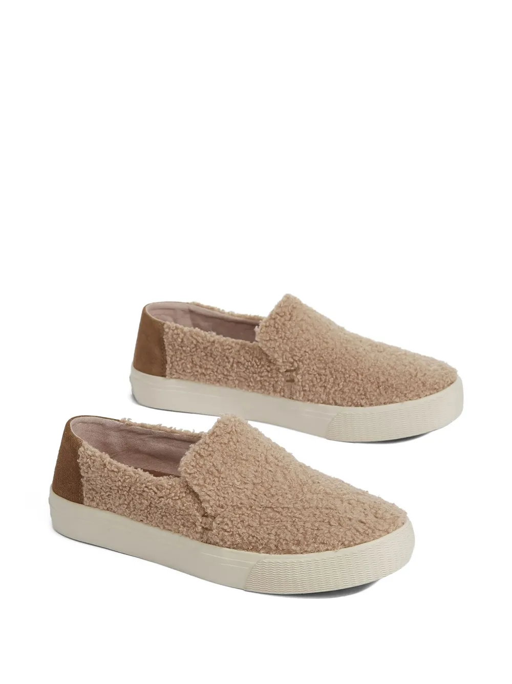 Toms Sunset shearling slip-on sneakers Neutrals