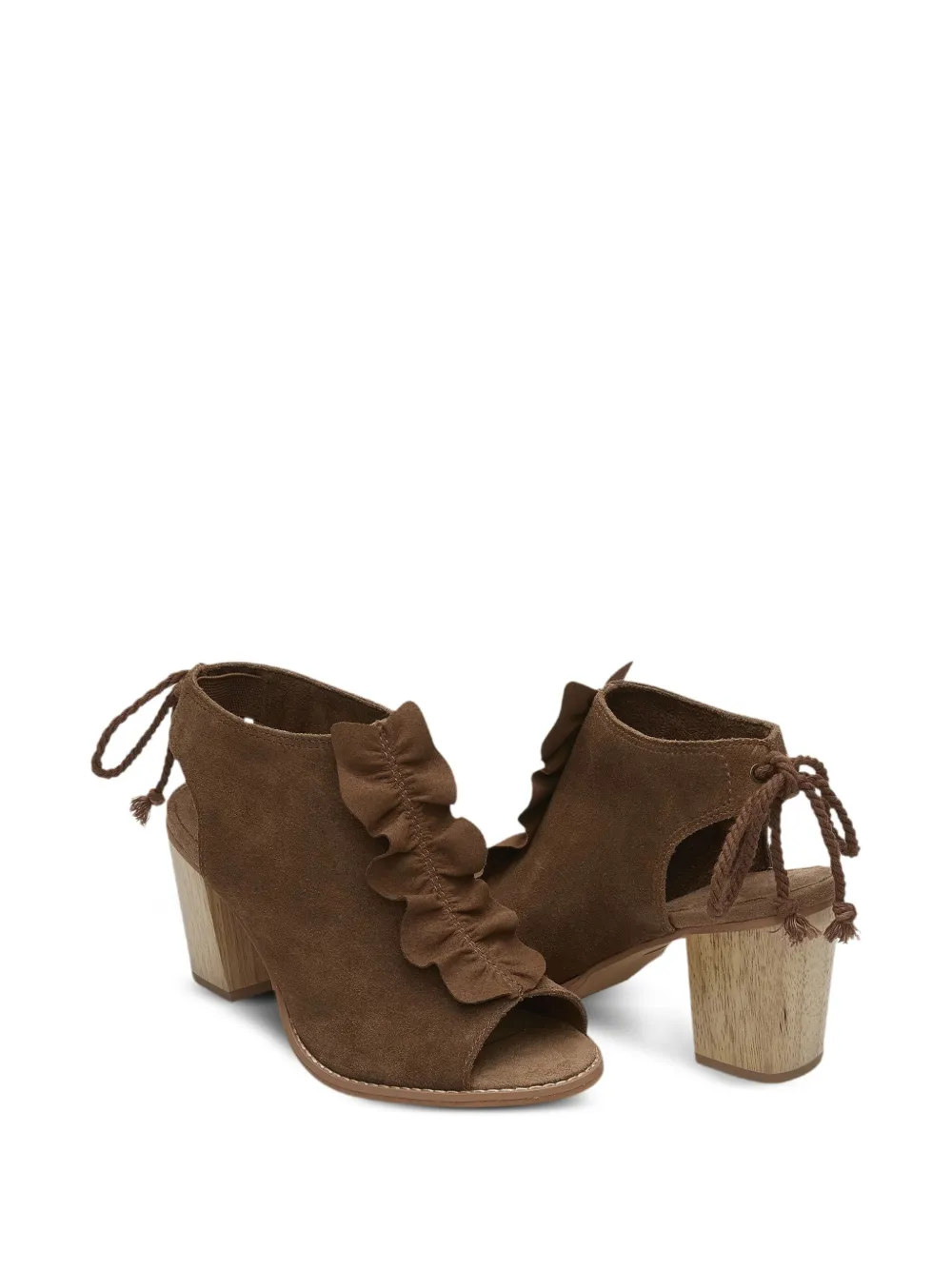 Toms Elba ruffle-detail sandals | Heeled Sandals | Image 2