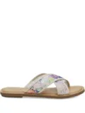 Toms Viv ""Multi Rainbow"" sandals - White