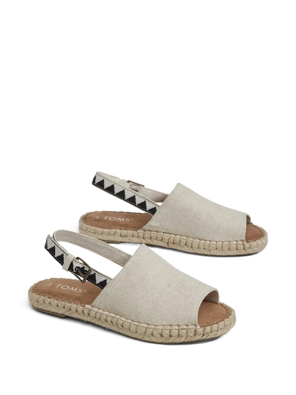Toms Clara "Beige" sandals | Flat Espadrilles | Image 2