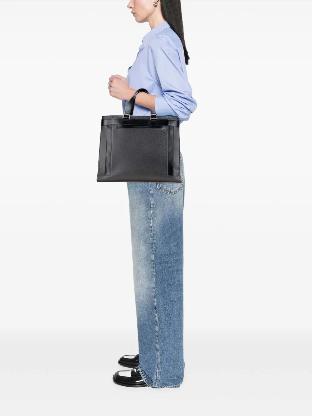 Louis Vuitton Pre-Owned 2005 Taiga Kasbek PM business bag | Pre-Owned | Image 2