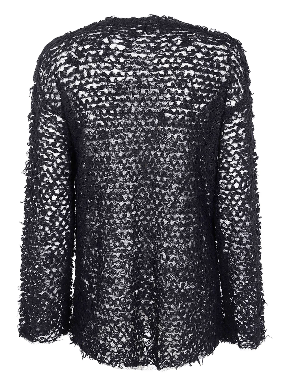 Aviù sequin-embellished frayed sweater | Knitted Sweaters | Image 2