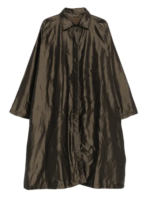 Christian Peau buttoned silk coat