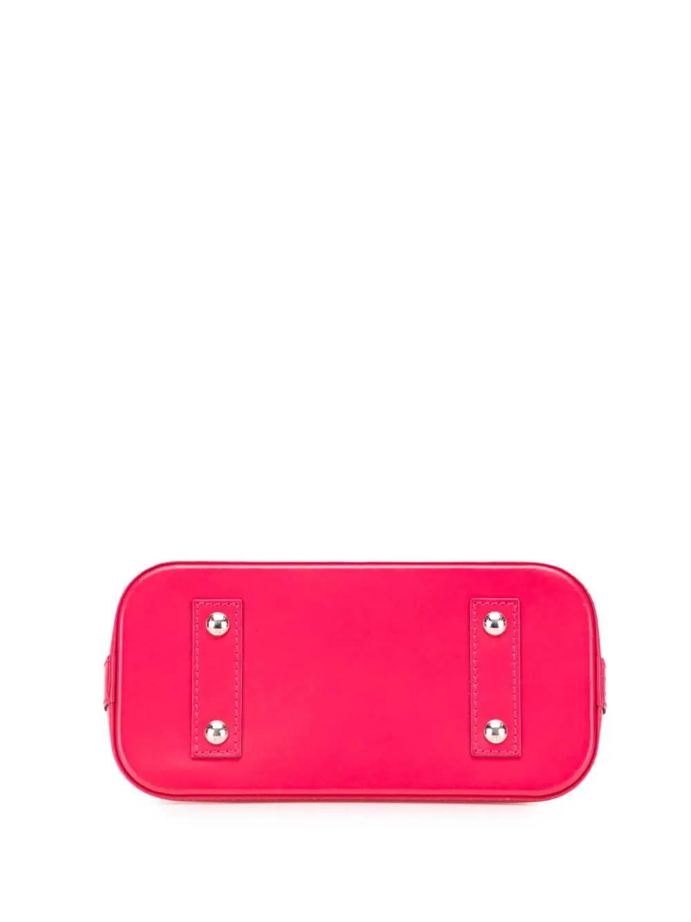 Pre-owned Louis Vuitton 2017 Epi Alma Bb Satchel In Pink