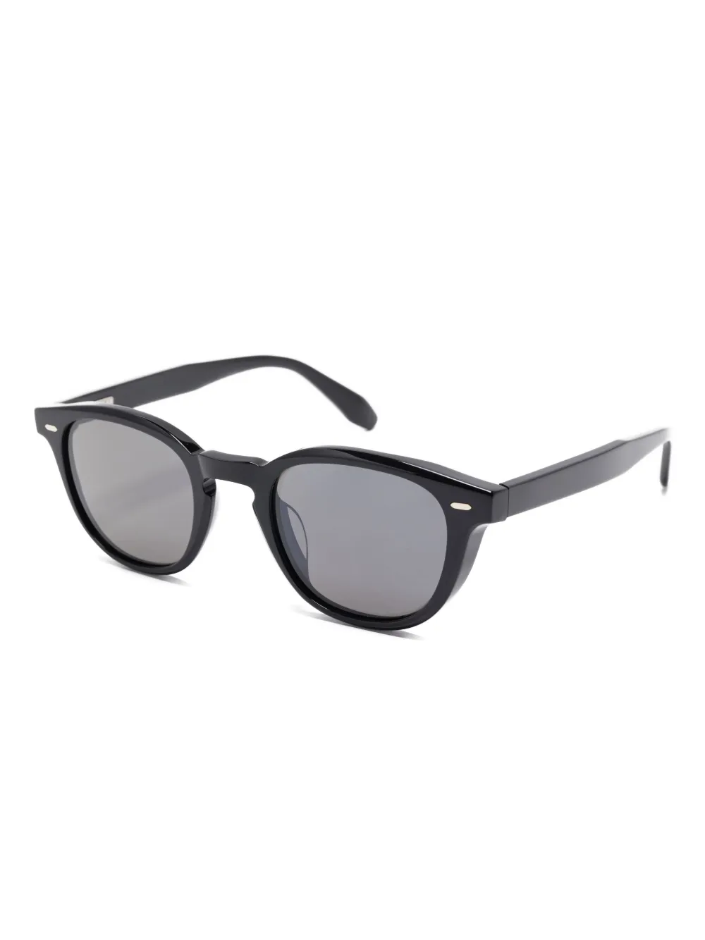 Oliver Peoples round-frame sunglasses - Zwart