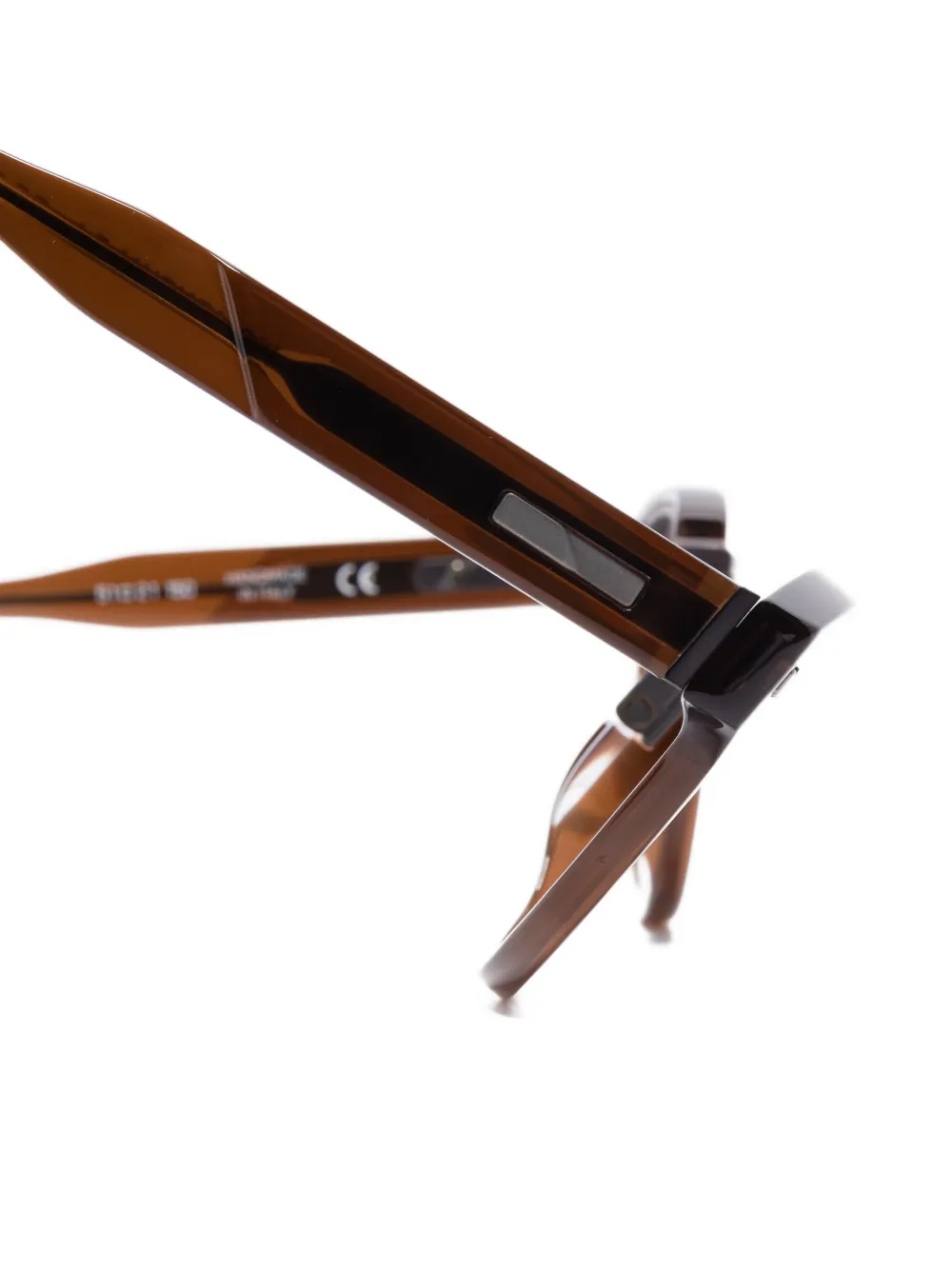  Movitra Momentum 04 Round-frame Glasses - Brown 