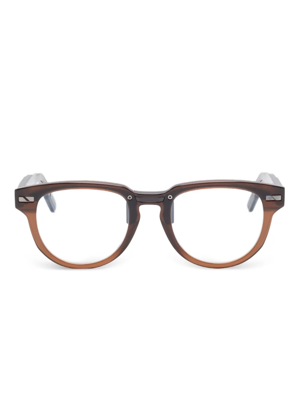 Movitra Momentum 04 round-frame glasses | Brown | Image 1